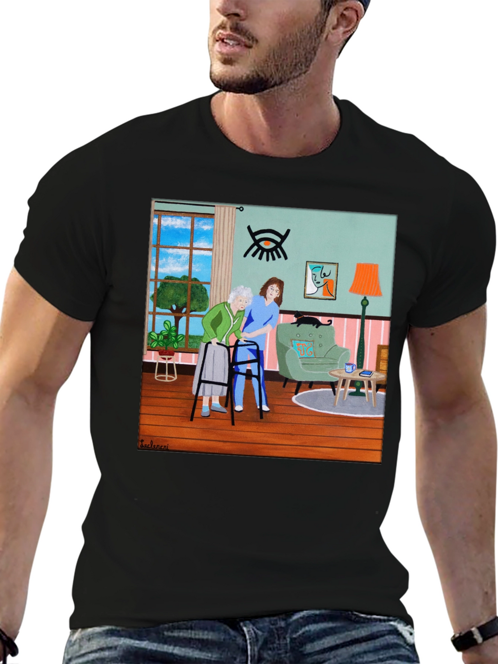 Elder Care Art T-Shirt
