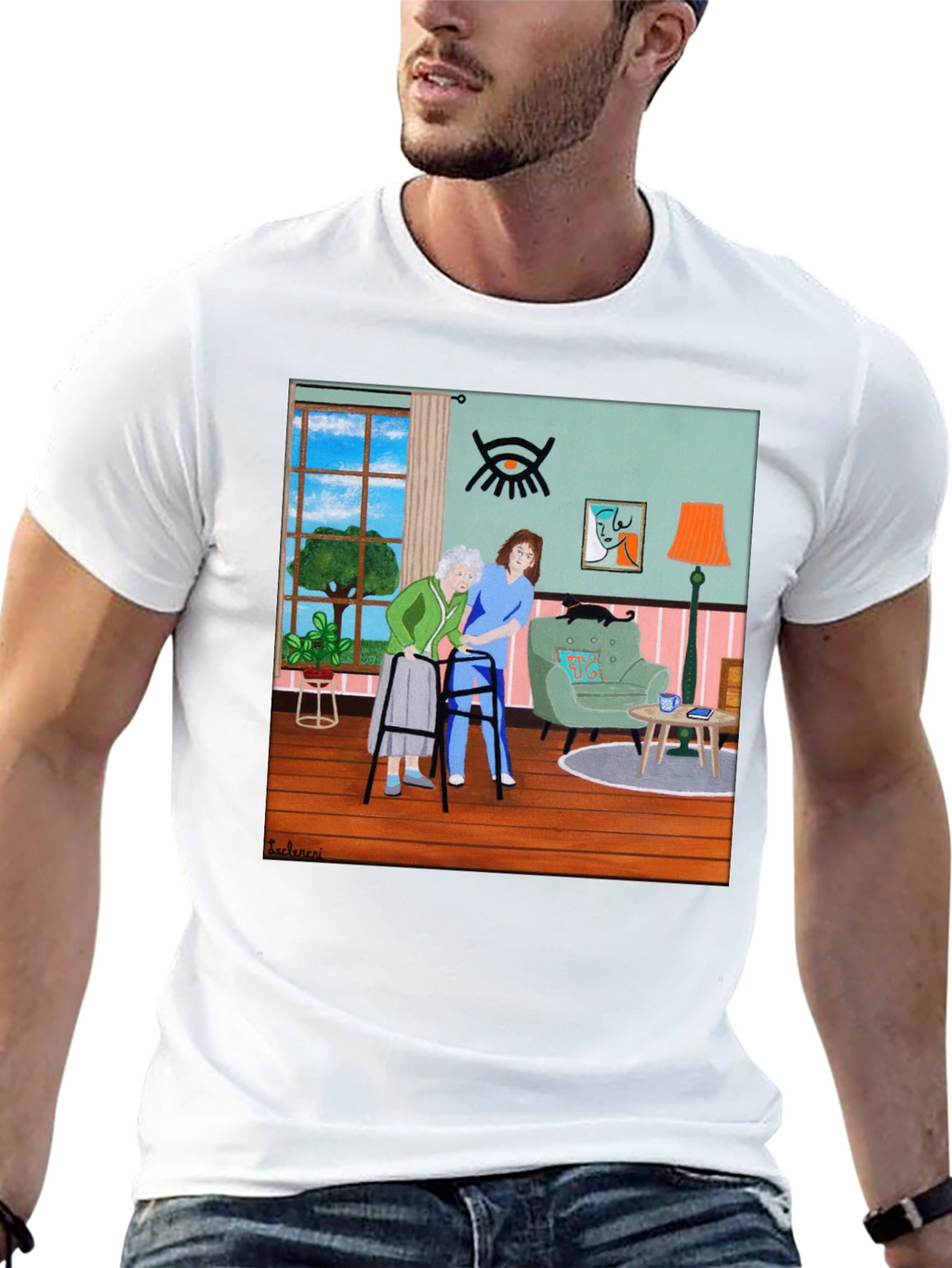 Elder Care Art T-Shirt