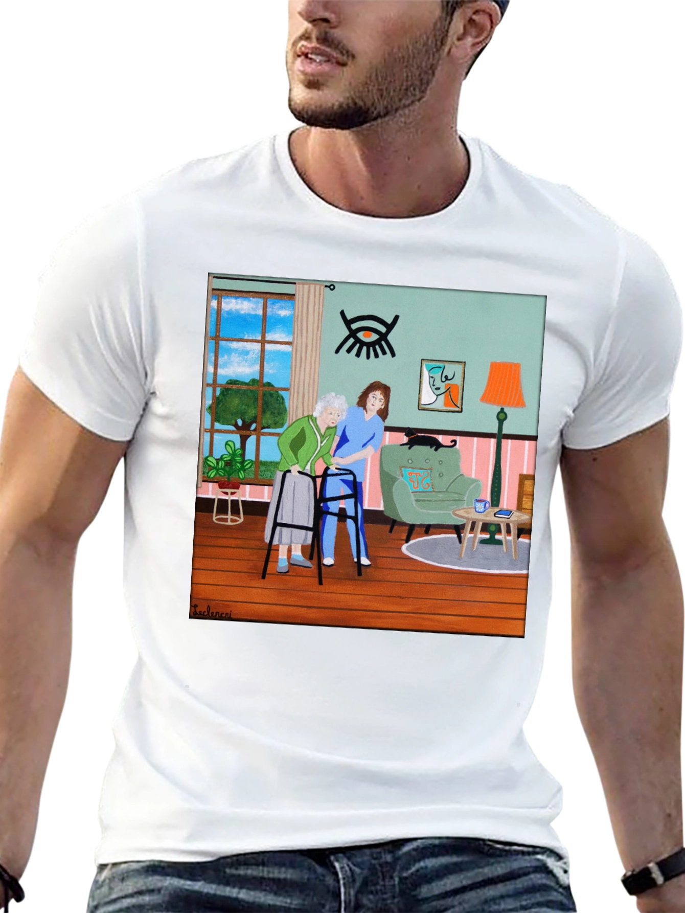 Elder Care Art T-Shirt