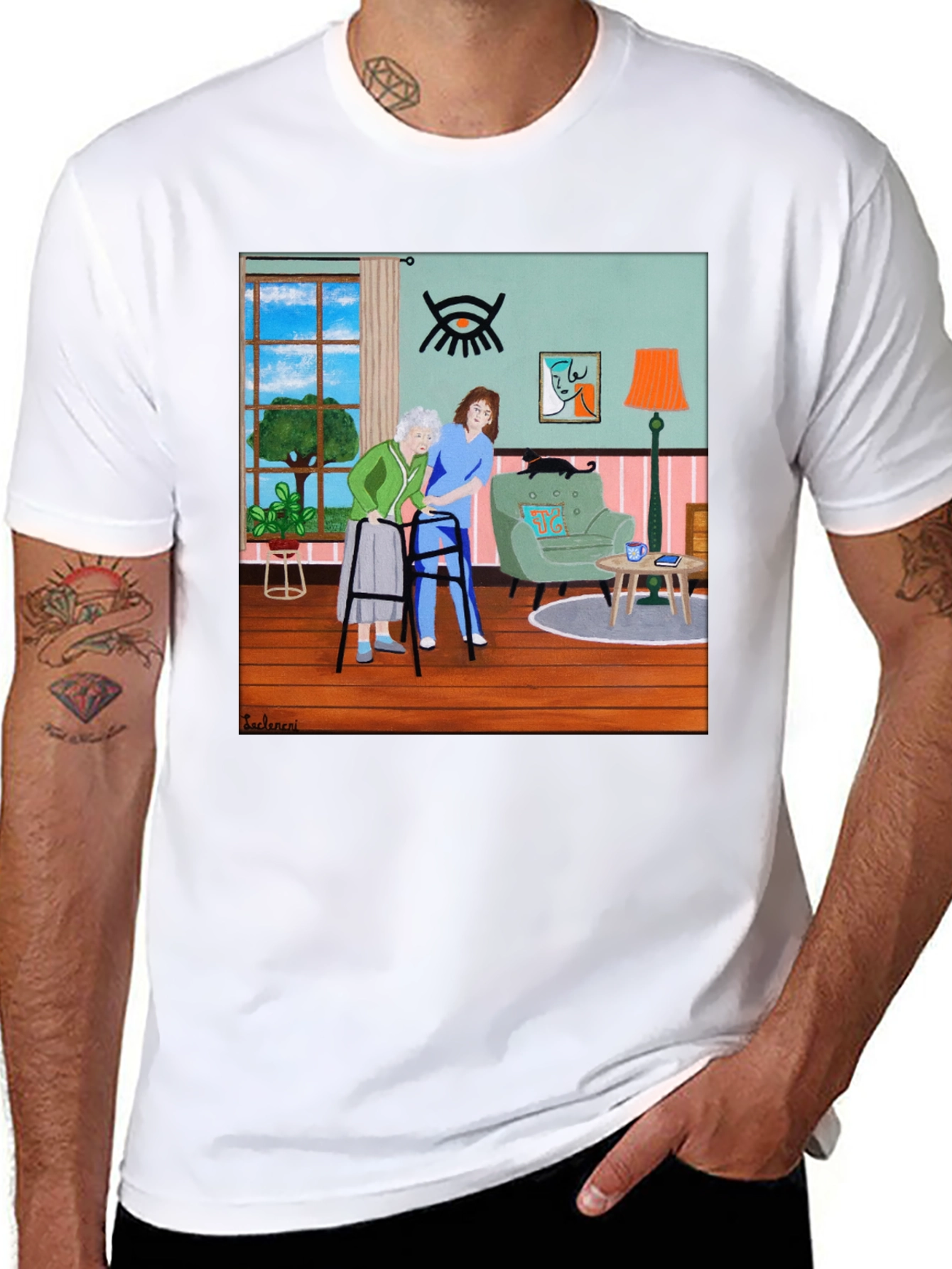 Elder Care Art T-Shirt