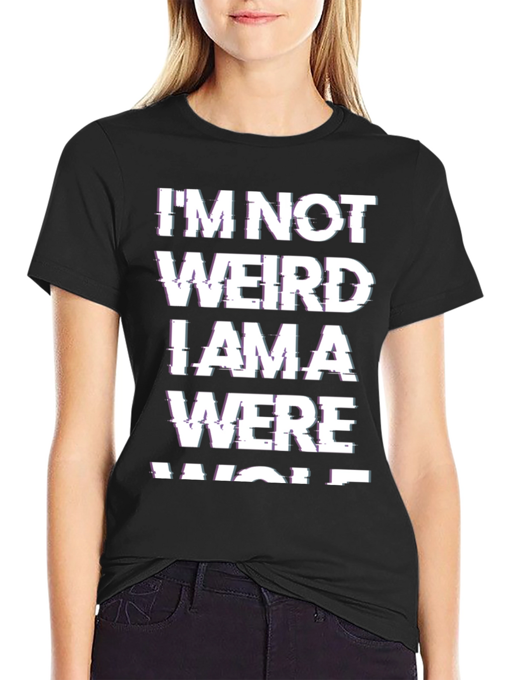 Im Not Weird Werewolf T-Shirt - Novelty Tee