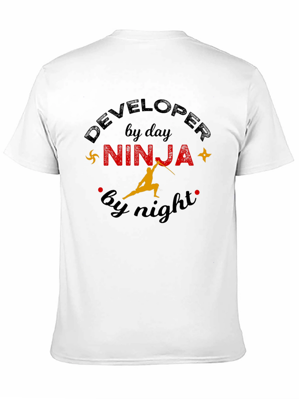 Developer by Day Ninja by Night Graphic Tee