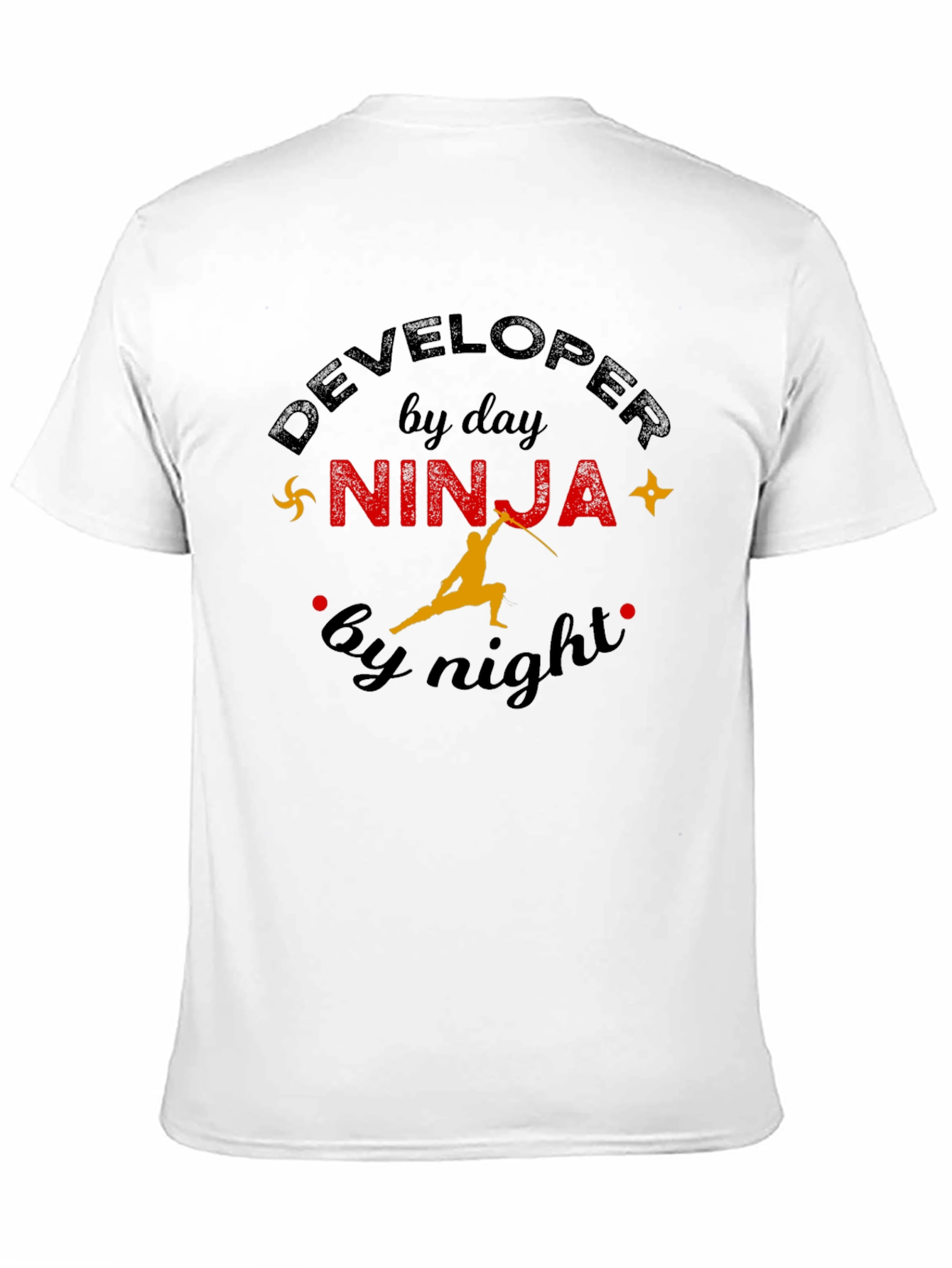 Developer by Day Ninja by Night Graphic Tee