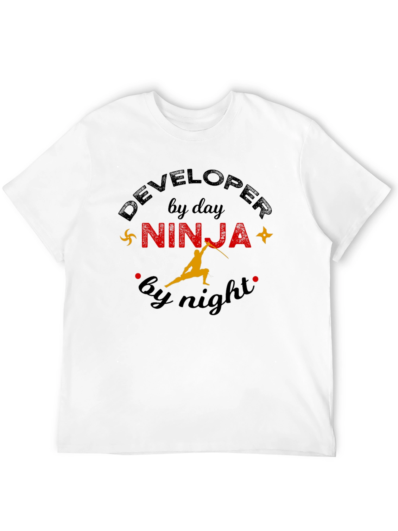 Developer by Day Ninja by Night Graphic Tee