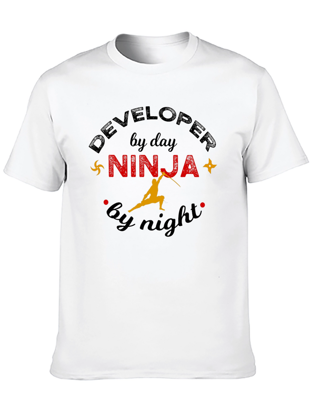 Developer by Day Ninja by Night Graphic Tee