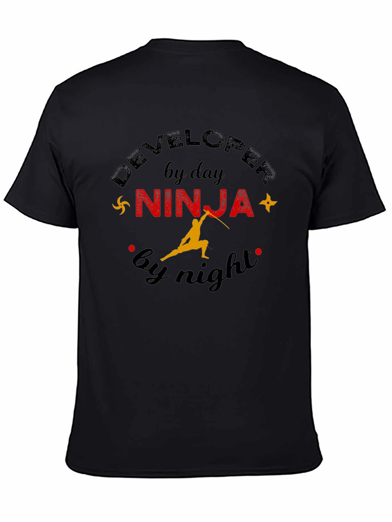 Developer by Day Ninja by Night Graphic Tee
