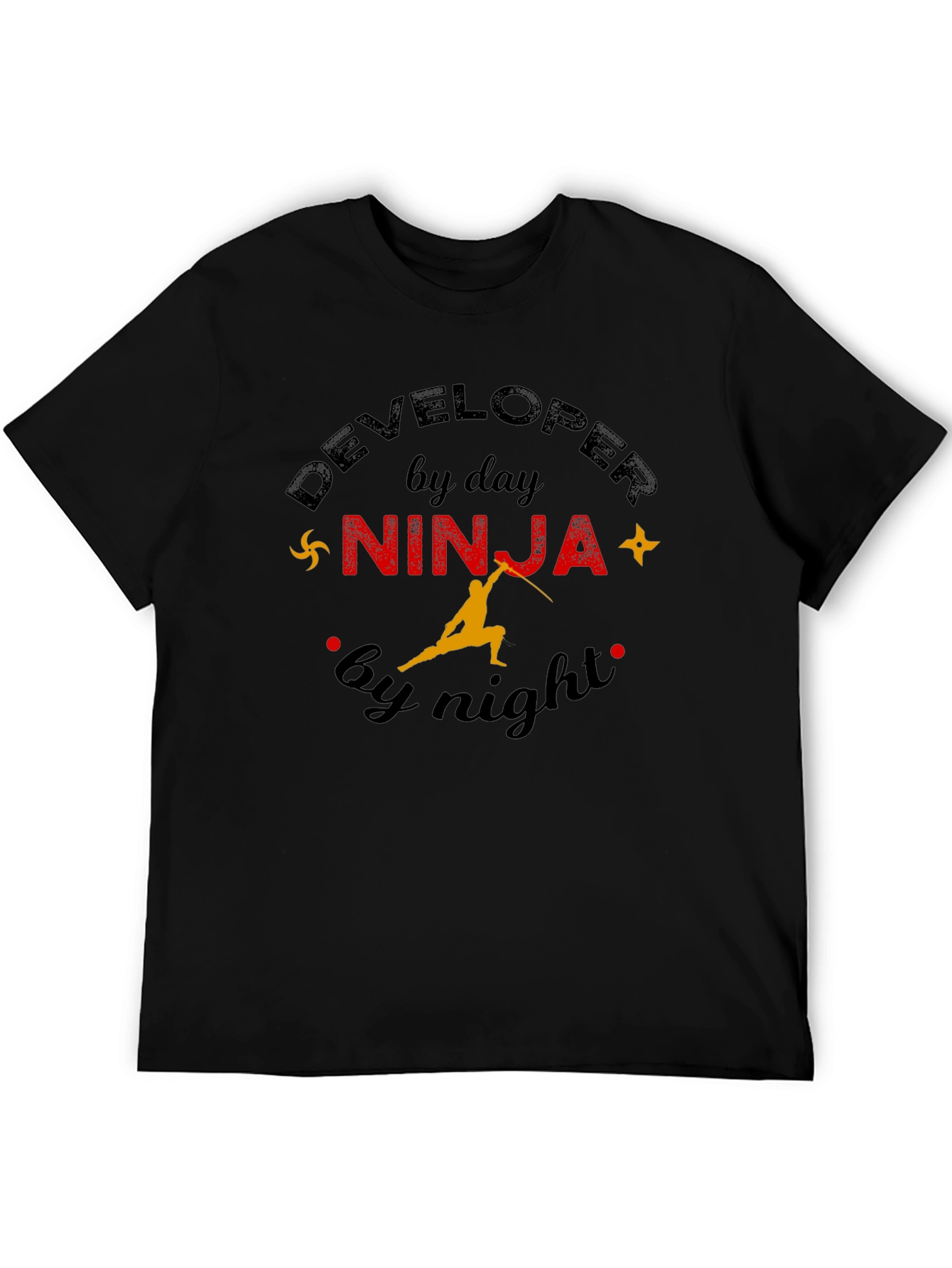 Developer by Day Ninja by Night Graphic Tee