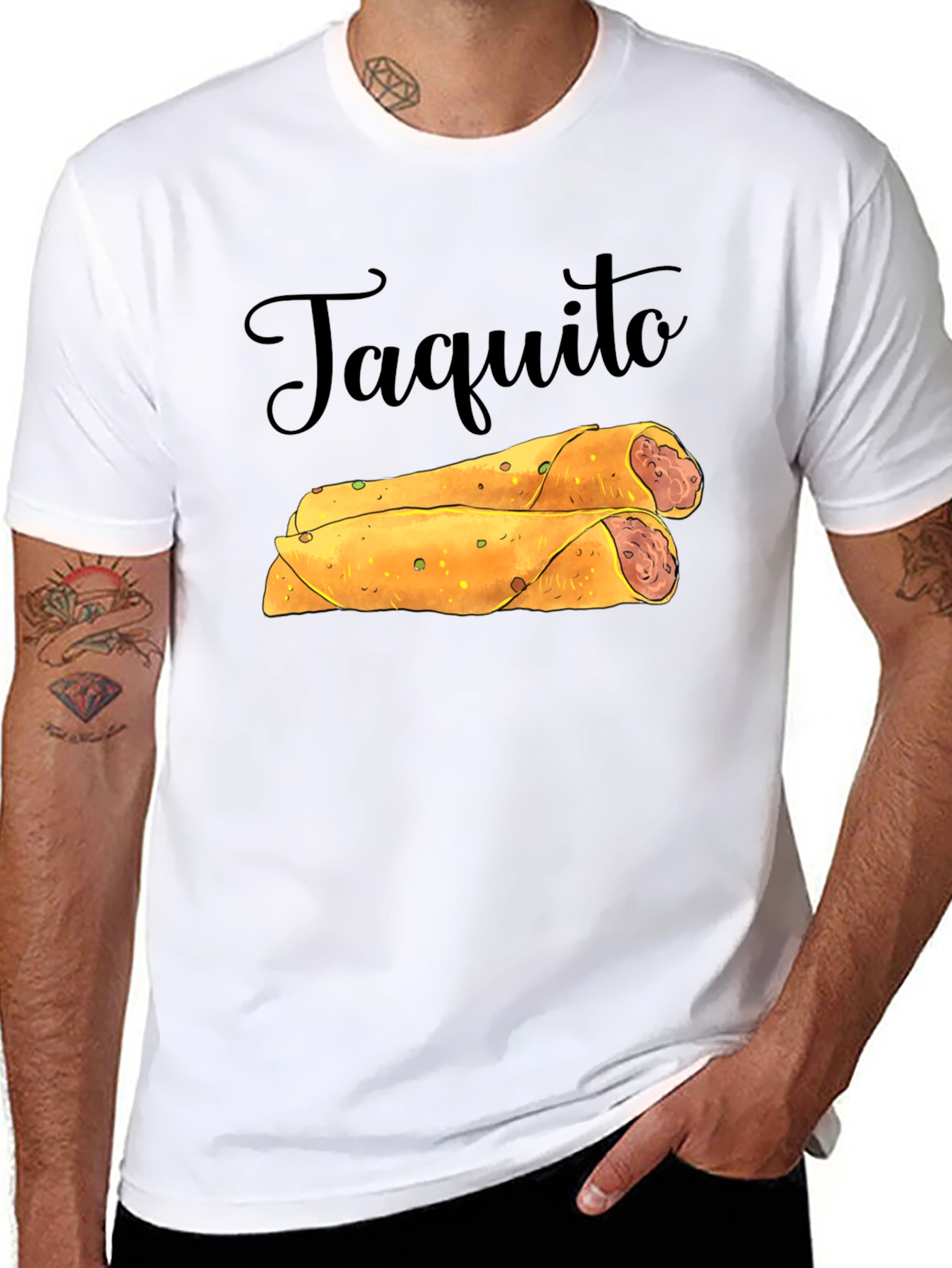 Taquito Graphic Tee - Foodie T-Shirt