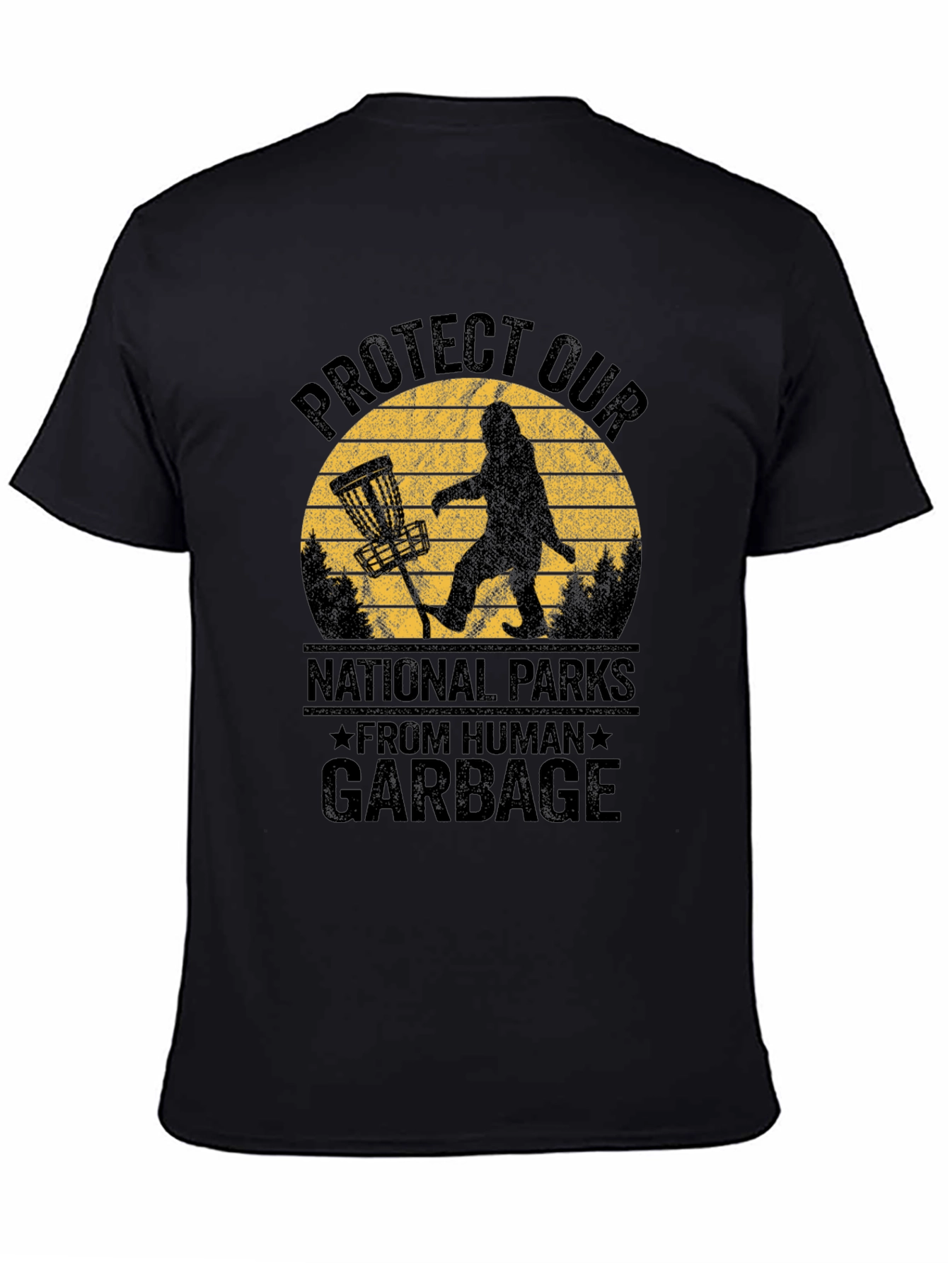 Protect Parks T-Shirt - Bigfoot Design