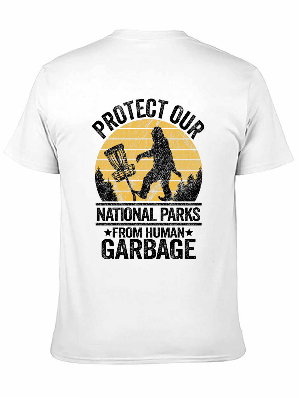 Protect Parks T-Shirt - Bigfoot Design