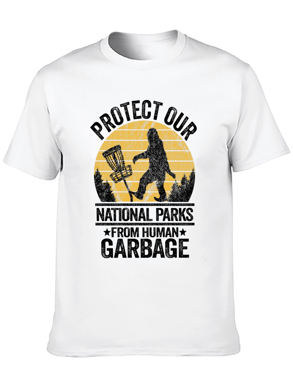 Protect Parks T-Shirt - Bigfoot Design