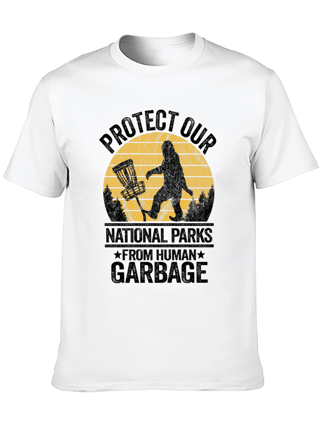 Protect Parks T-Shirt - Bigfoot Design