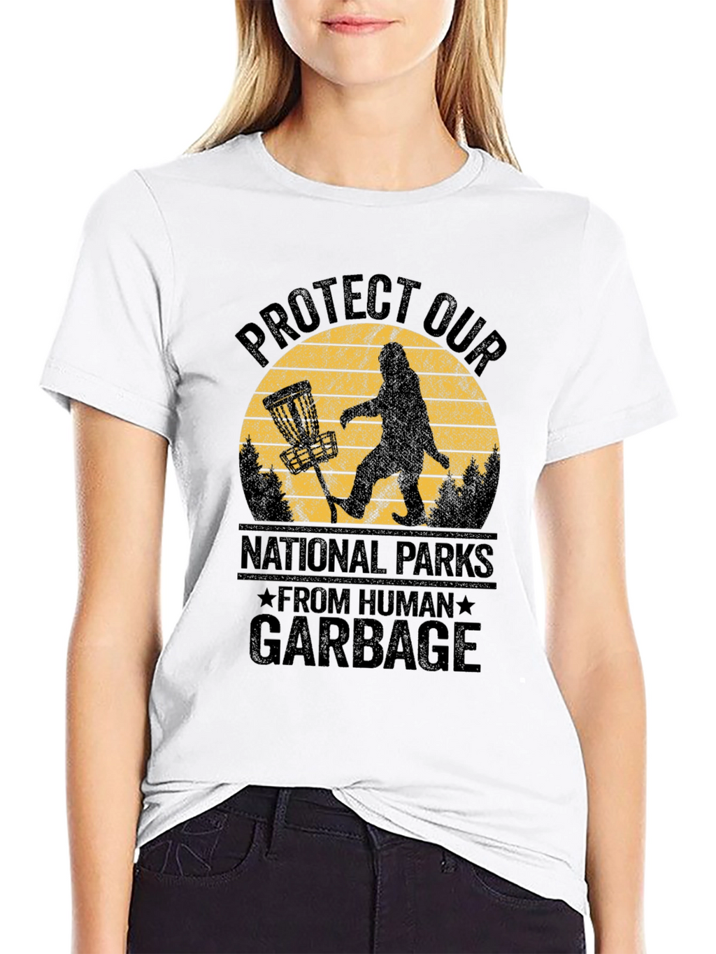 Protect Parks T-Shirt - Bigfoot Design