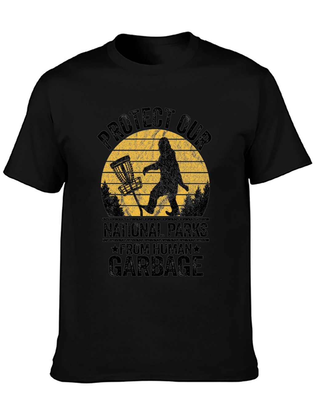 Protect Parks T-Shirt - Bigfoot Design