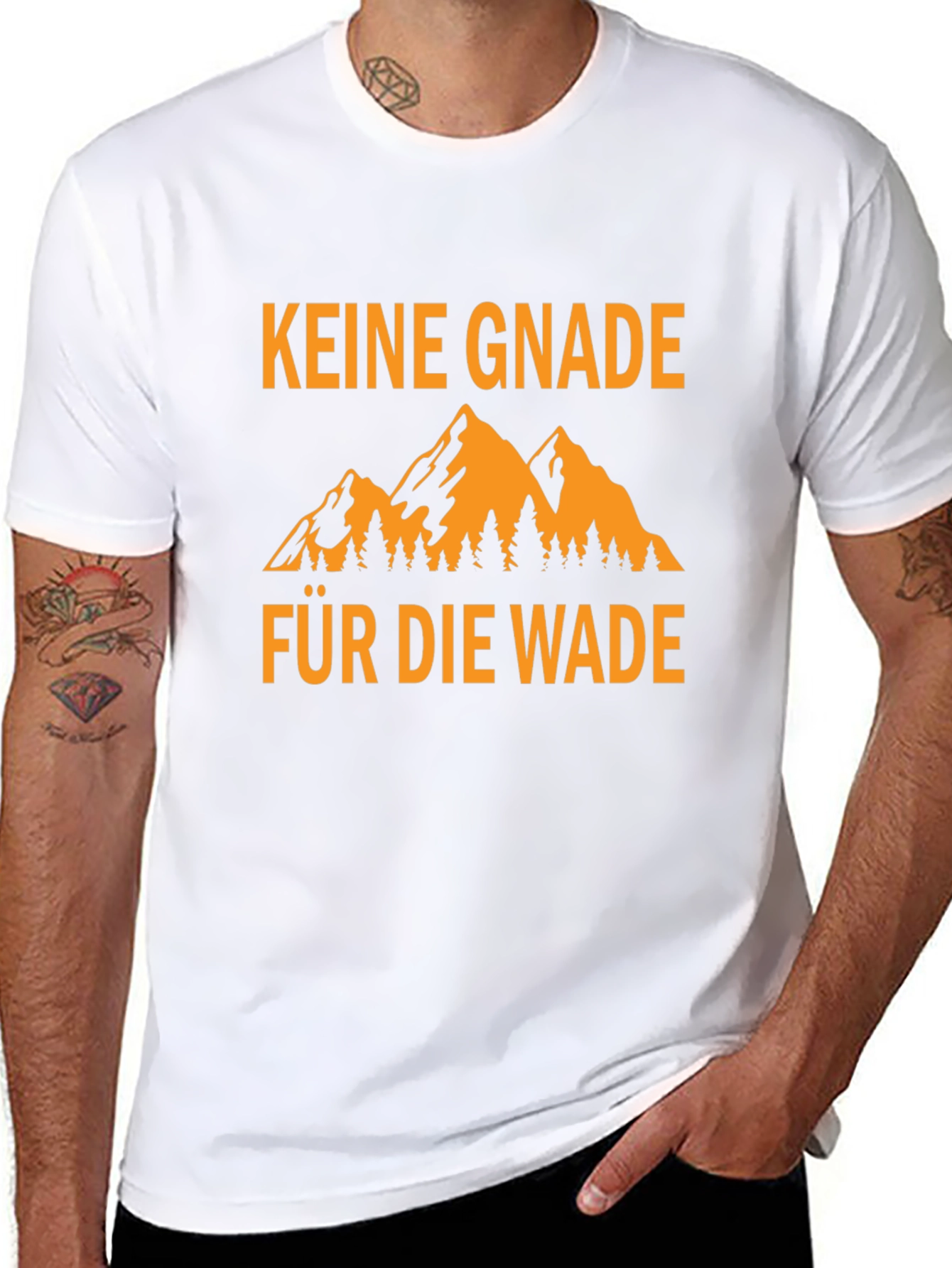 Keine Gnade Fur Die Wade Black Tee