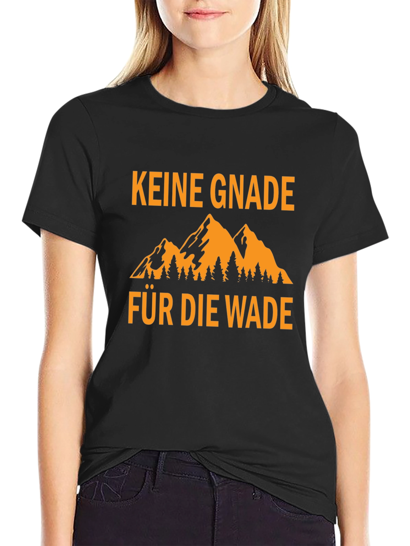 Keine Gnade Fur Die Wade Black Tee