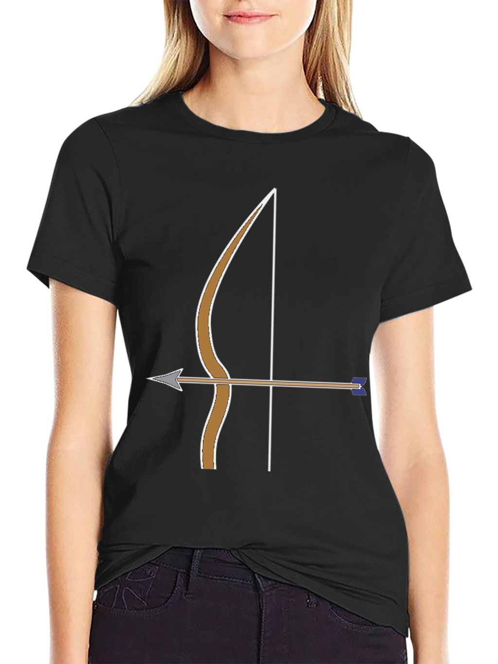 Archery Graphic Tee - Archer Bow & Arrow Design
