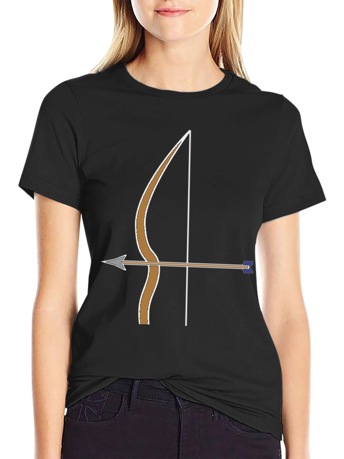Archery Graphic Tee - Archer Bow & Arrow Design