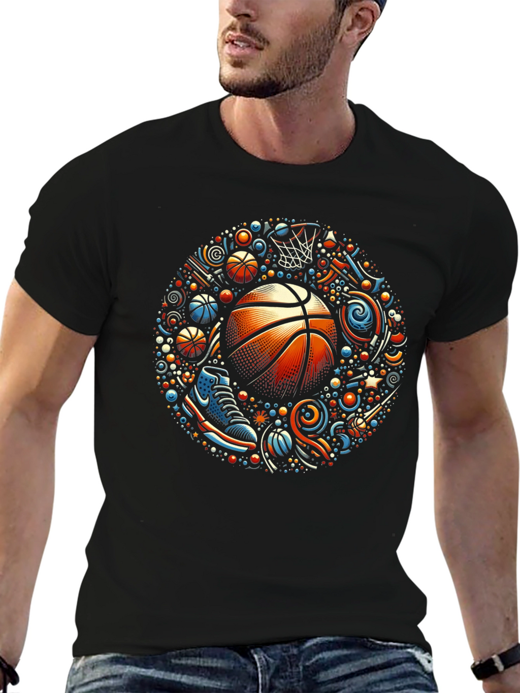 Basketball Dream T-Shirt - Unique Graphic Tee