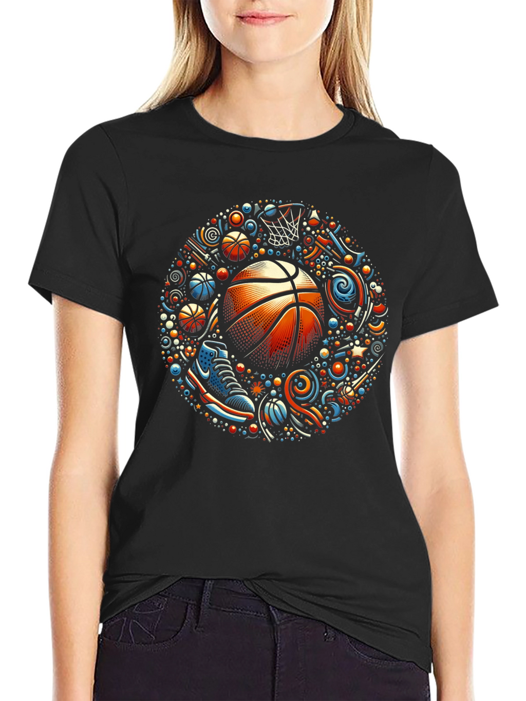 Basketball Dream T-Shirt - Unique Graphic Tee