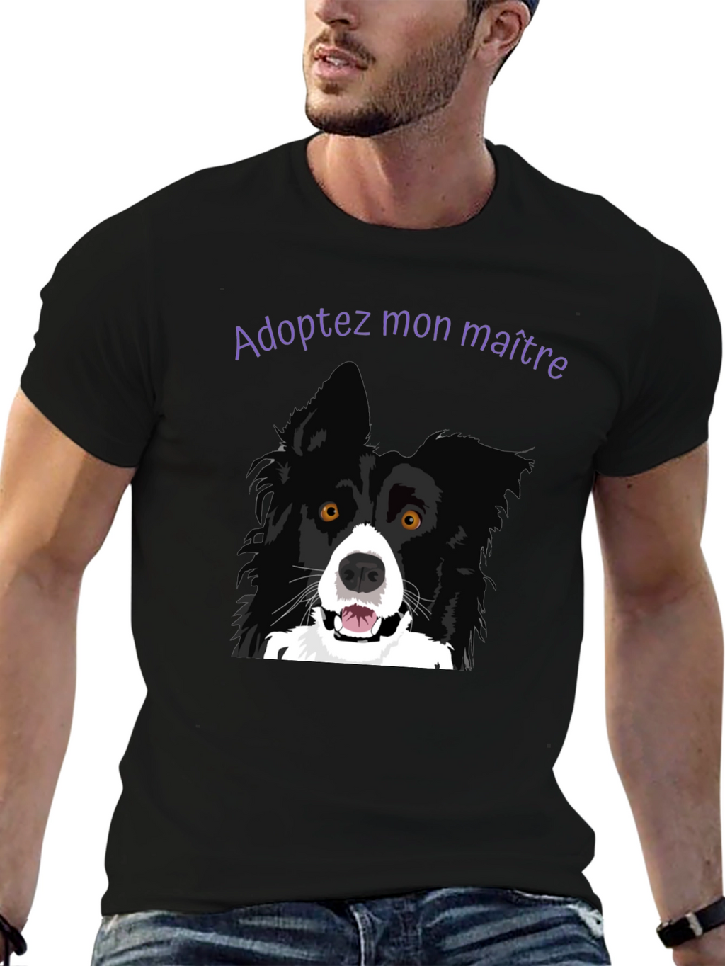 Adopt My Human T-Shirt - Funny Dog Lover Tee
