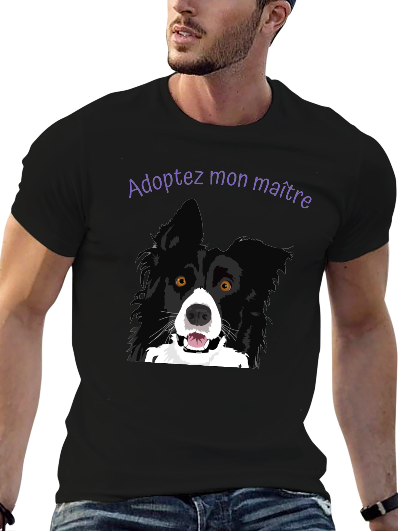 Adopt My Human T-Shirt - Funny Dog Lover Tee