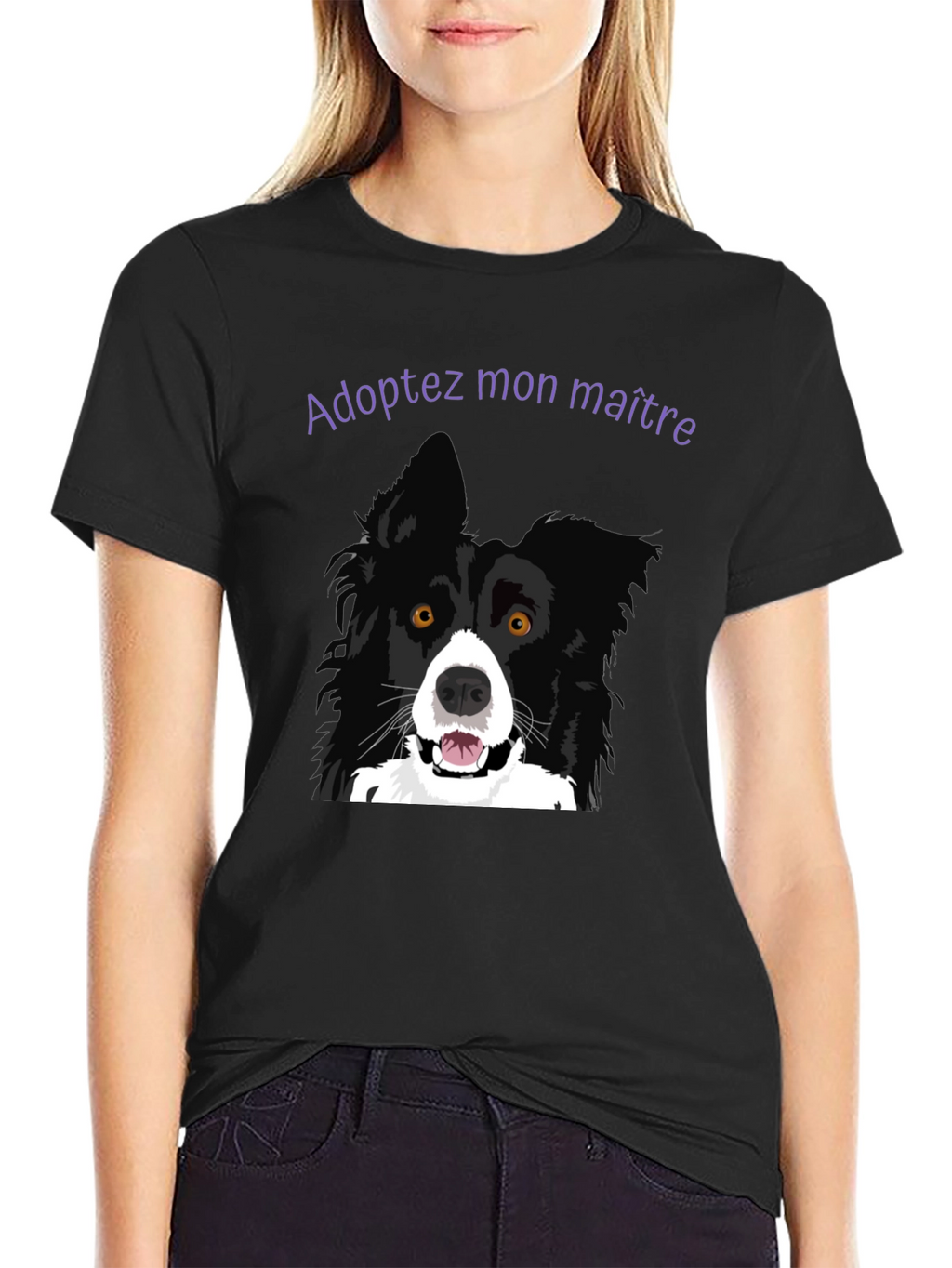 Adopt My Human T-Shirt - Funny Dog Lover Tee
