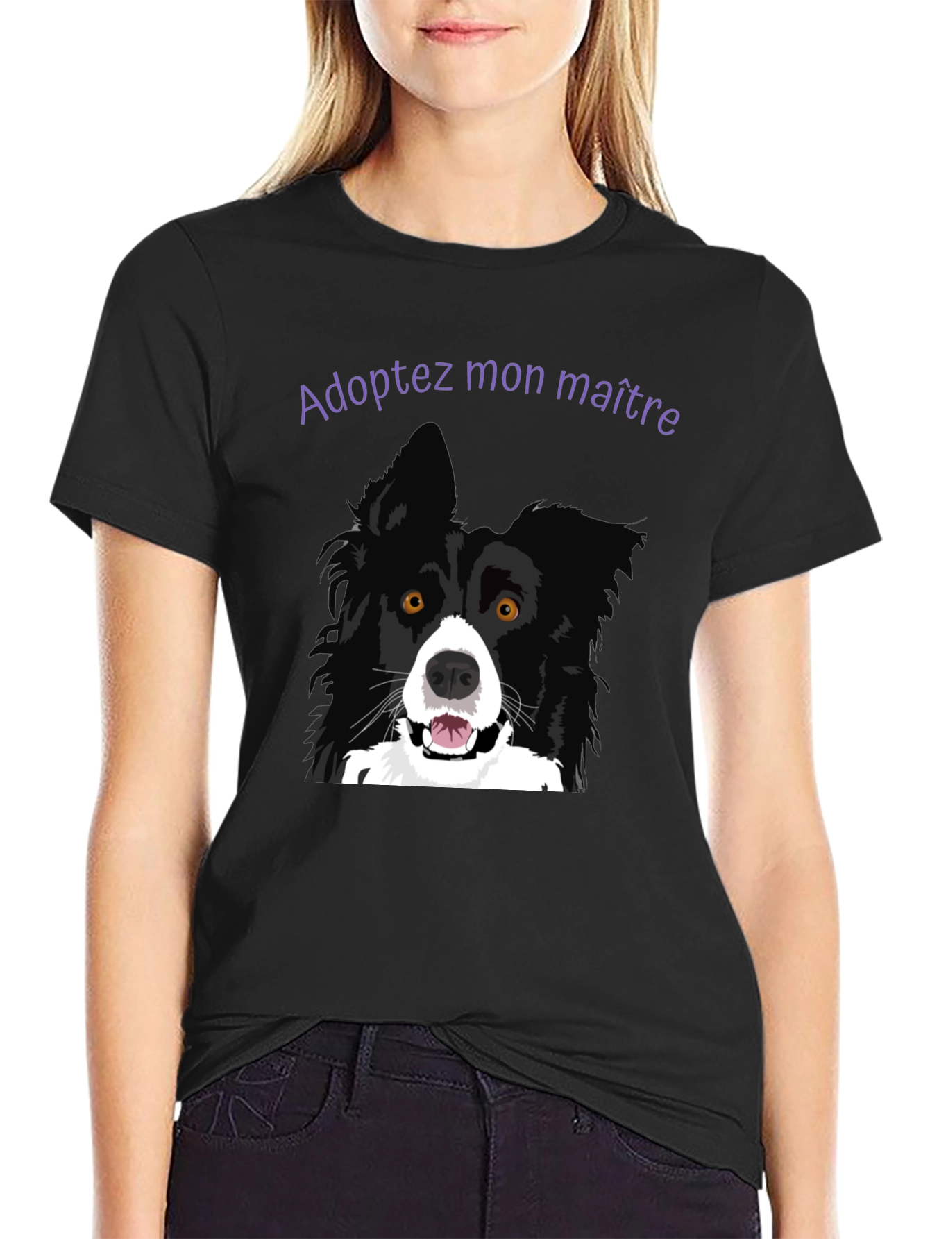 Adopt My Human T-Shirt - Funny Dog Lover Tee