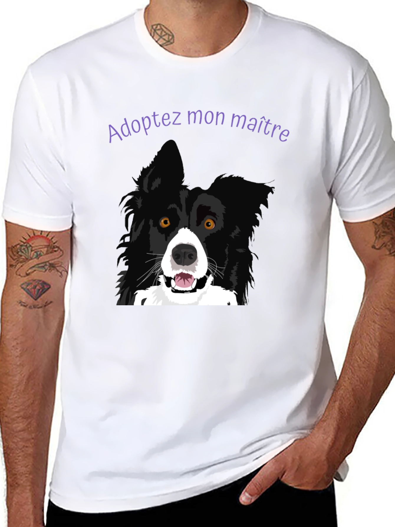 Adopt My Human T-Shirt - Funny Dog Lover Tee