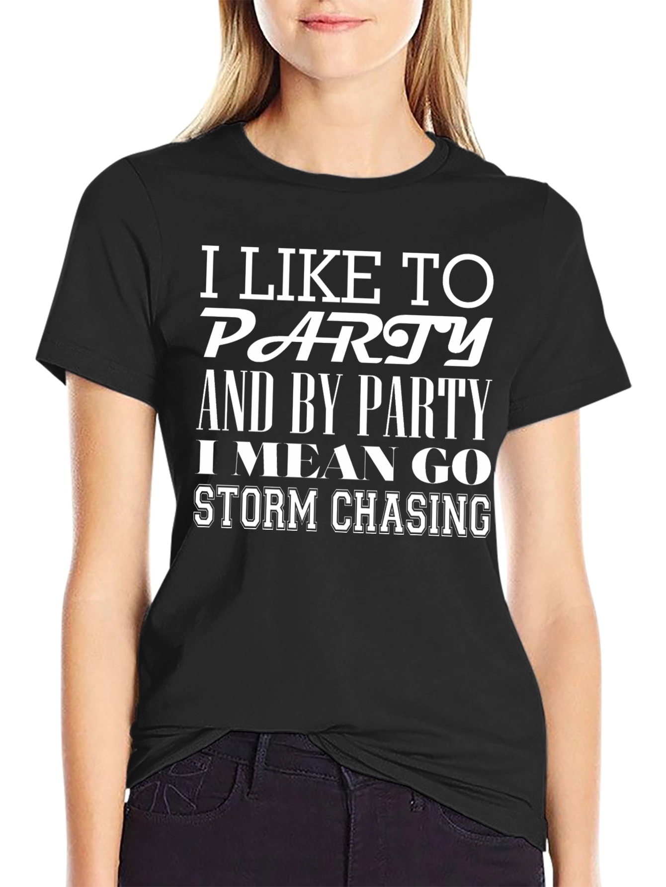 Storm Chaser Graphic Tee - Party T-Shirt