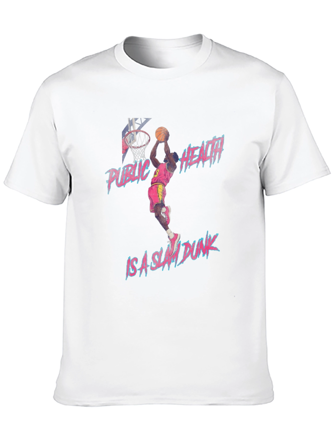 Public Health Slam Dunk Graphic T-Shirt