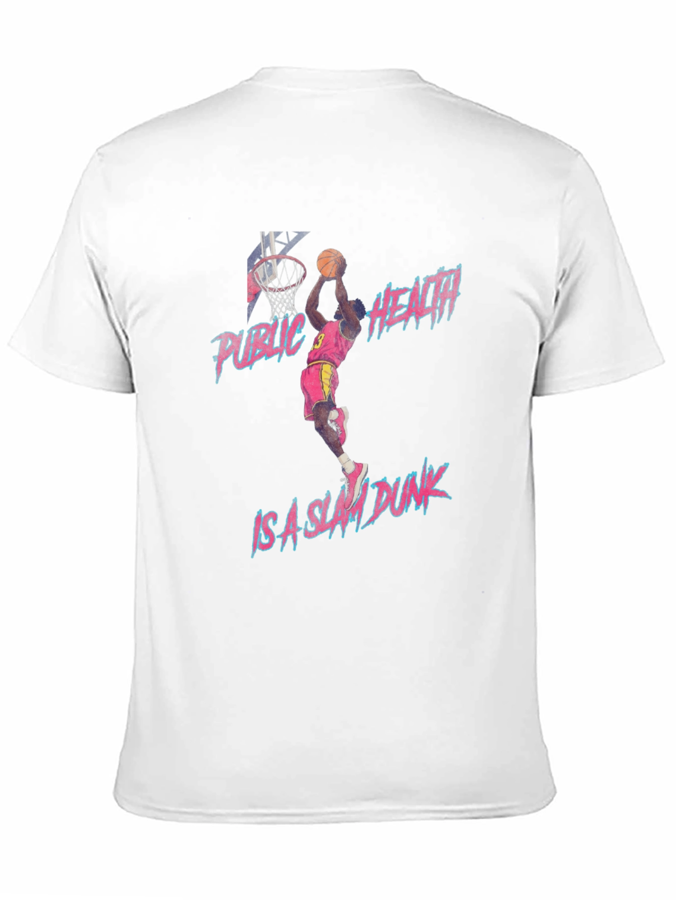 Public Health Slam Dunk Graphic T-Shirt
