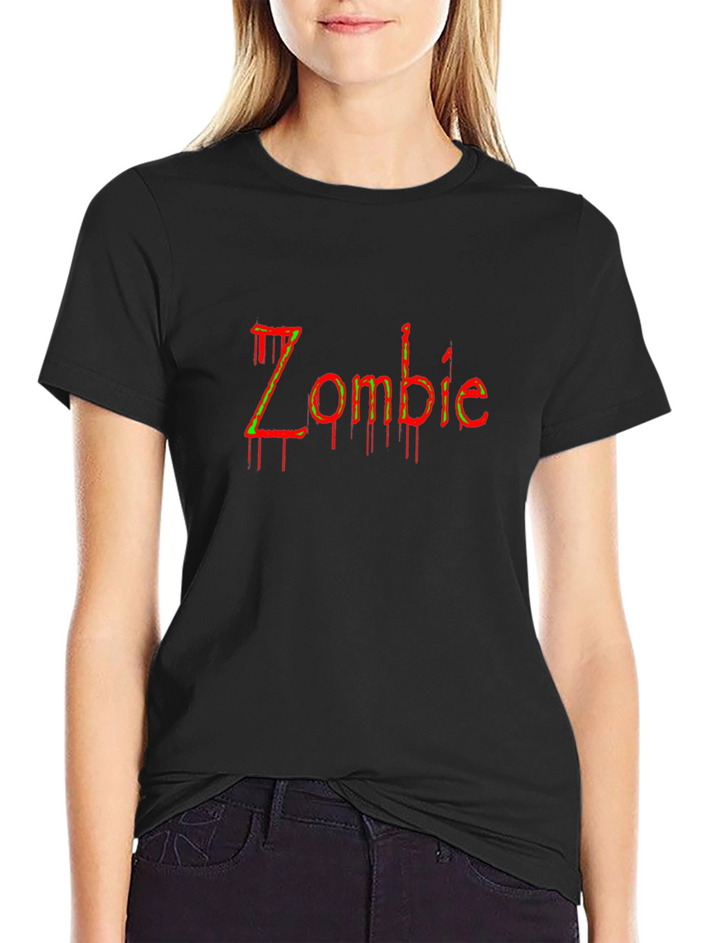 Zombie Graphic Tee - Mens Black T-Shirt