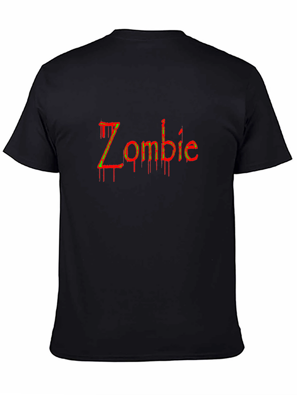 Zombie Graphic Tee - Mens Black T-Shirt