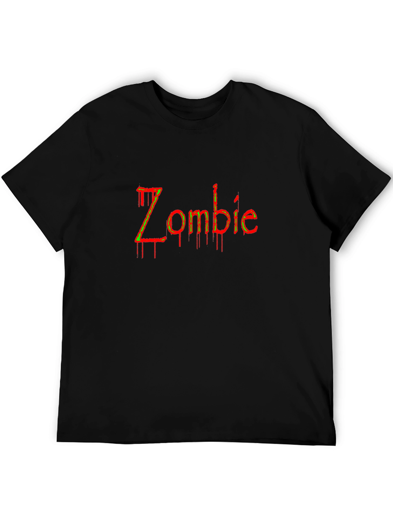 Zombie Graphic Tee - Mens Black T-Shirt