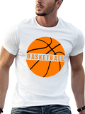 Basketball Graphic Tee - Stylish Sports T-Shirt