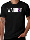 Warrior Ribbon T-Shirt - Cancer Awareness