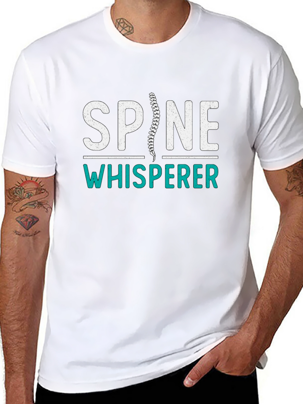 Spine Whisperer Graphic T-Shirt