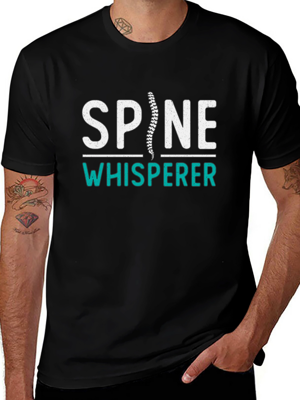 Spine Whisperer Graphic T-Shirt