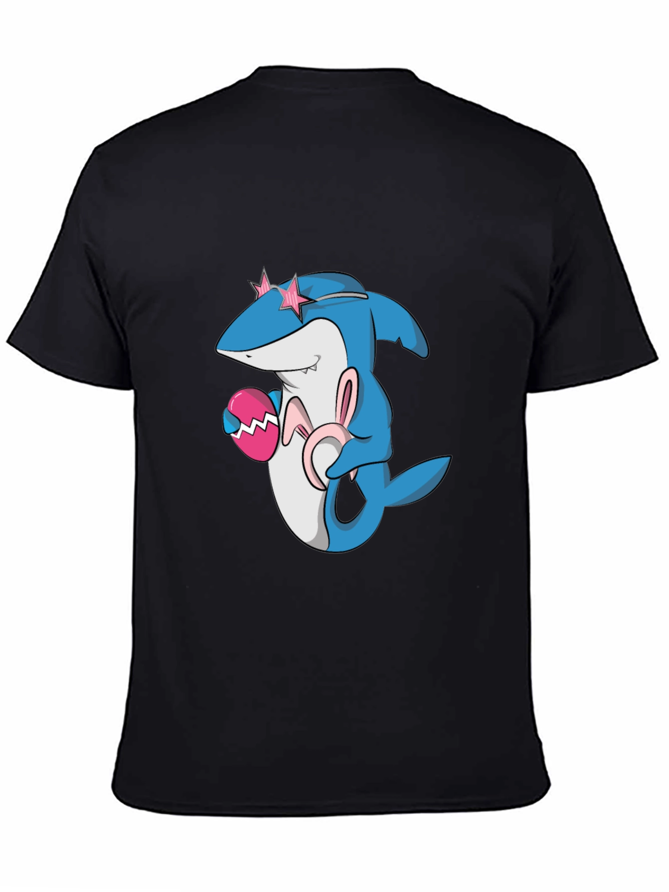 Easter Shark Tee: Cute Cartoon Design