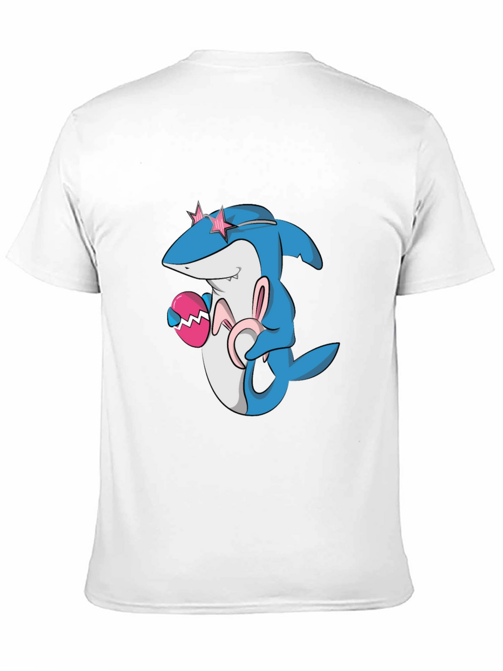 Easter Shark Tee: Cute Cartoon Design