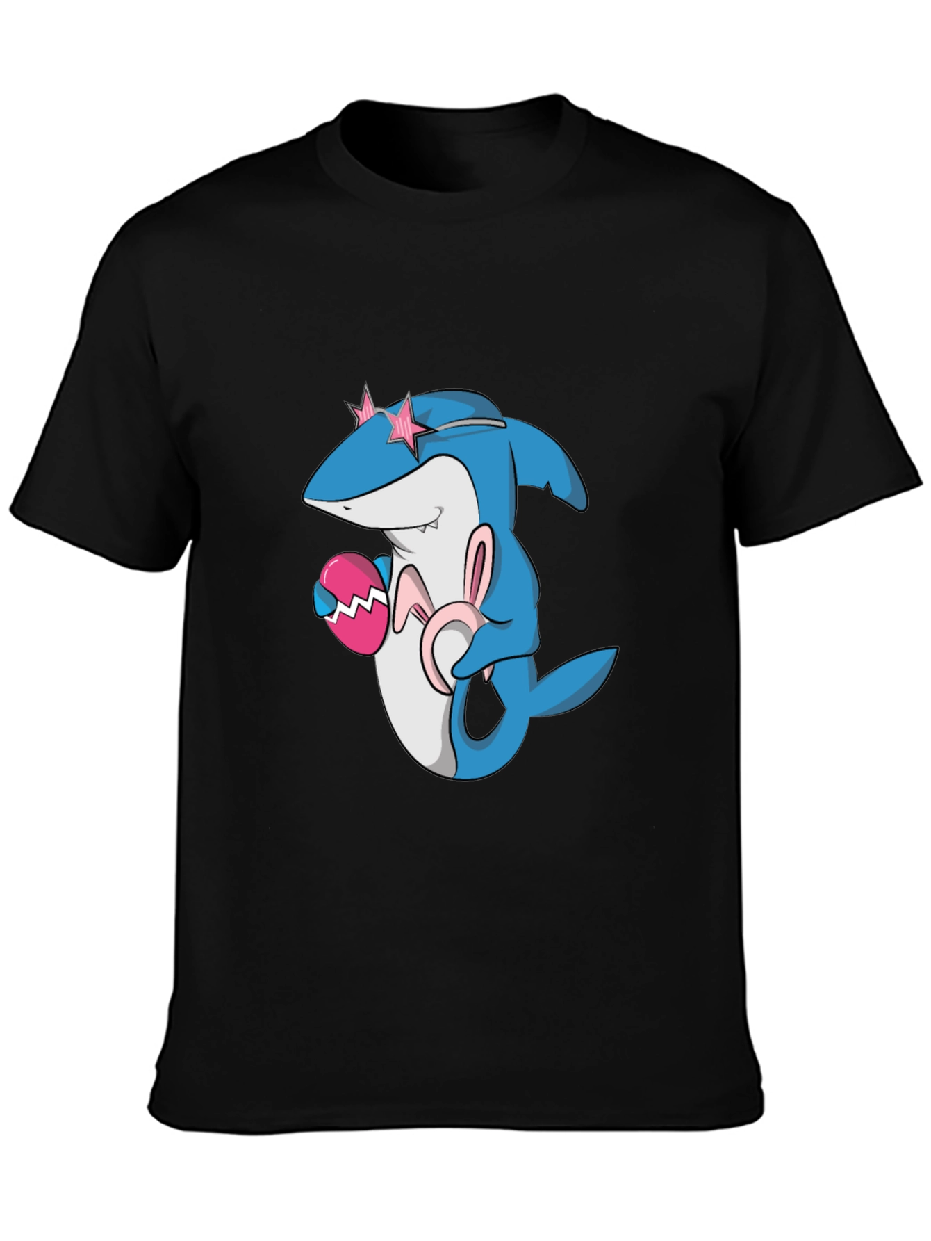 Easter Shark Tee: Cute Cartoon Design