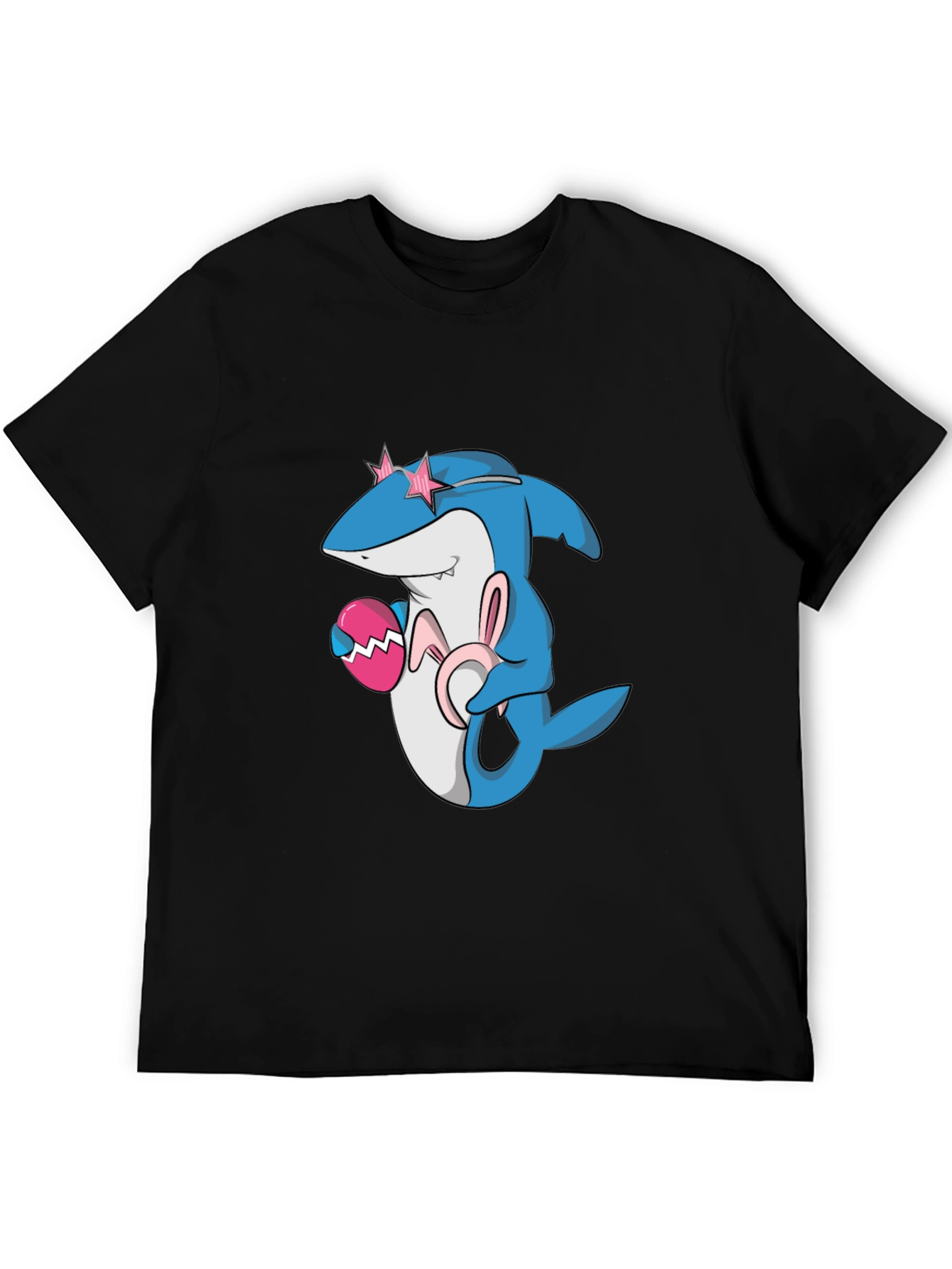 Easter Shark Tee: Cute Cartoon Design