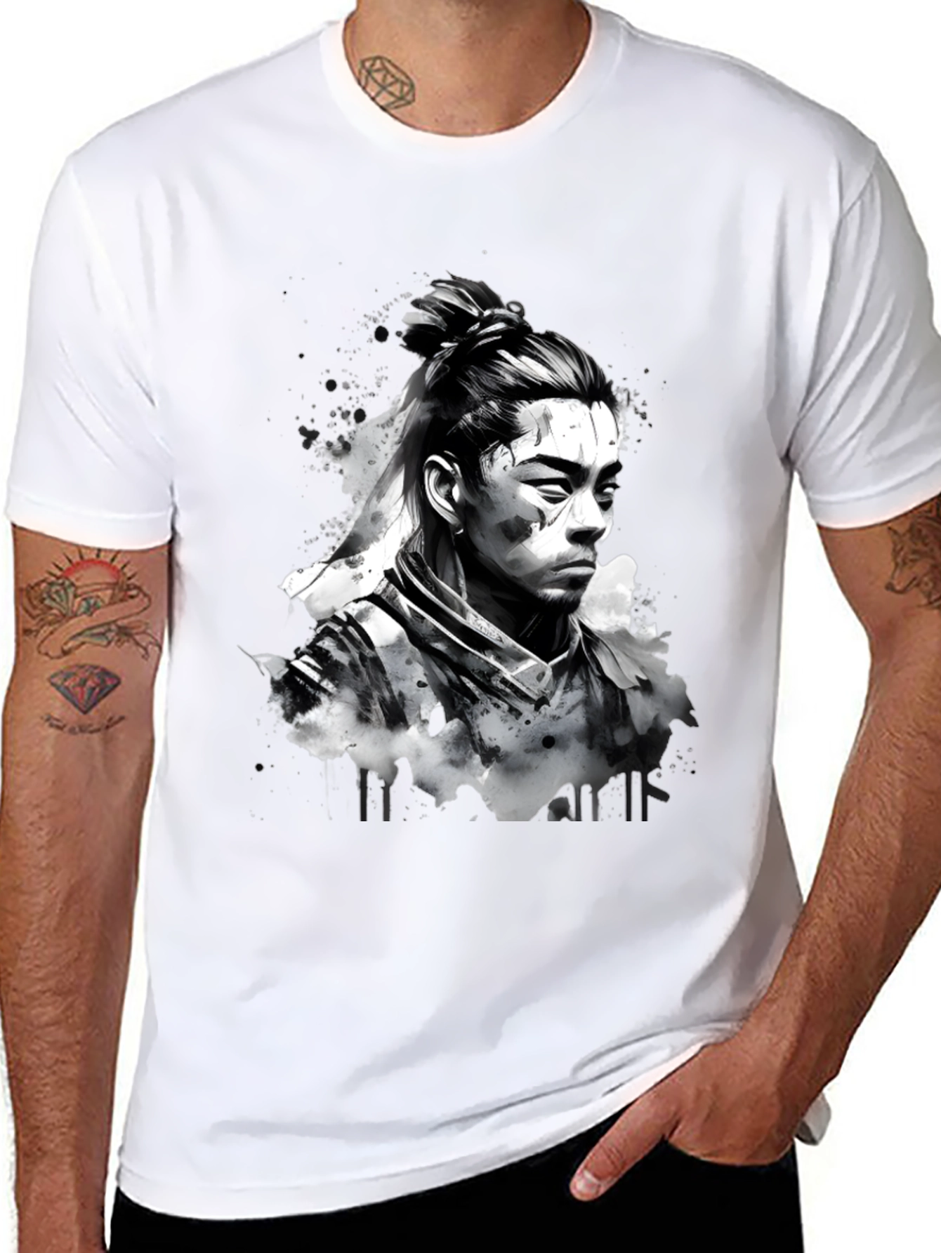 Samurai Ink Graphic Tee