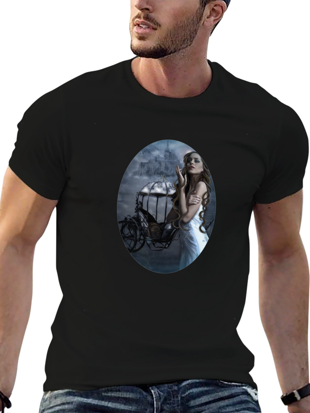 Gothic Maiden T-Shirt - Dark Fantasy Apparel