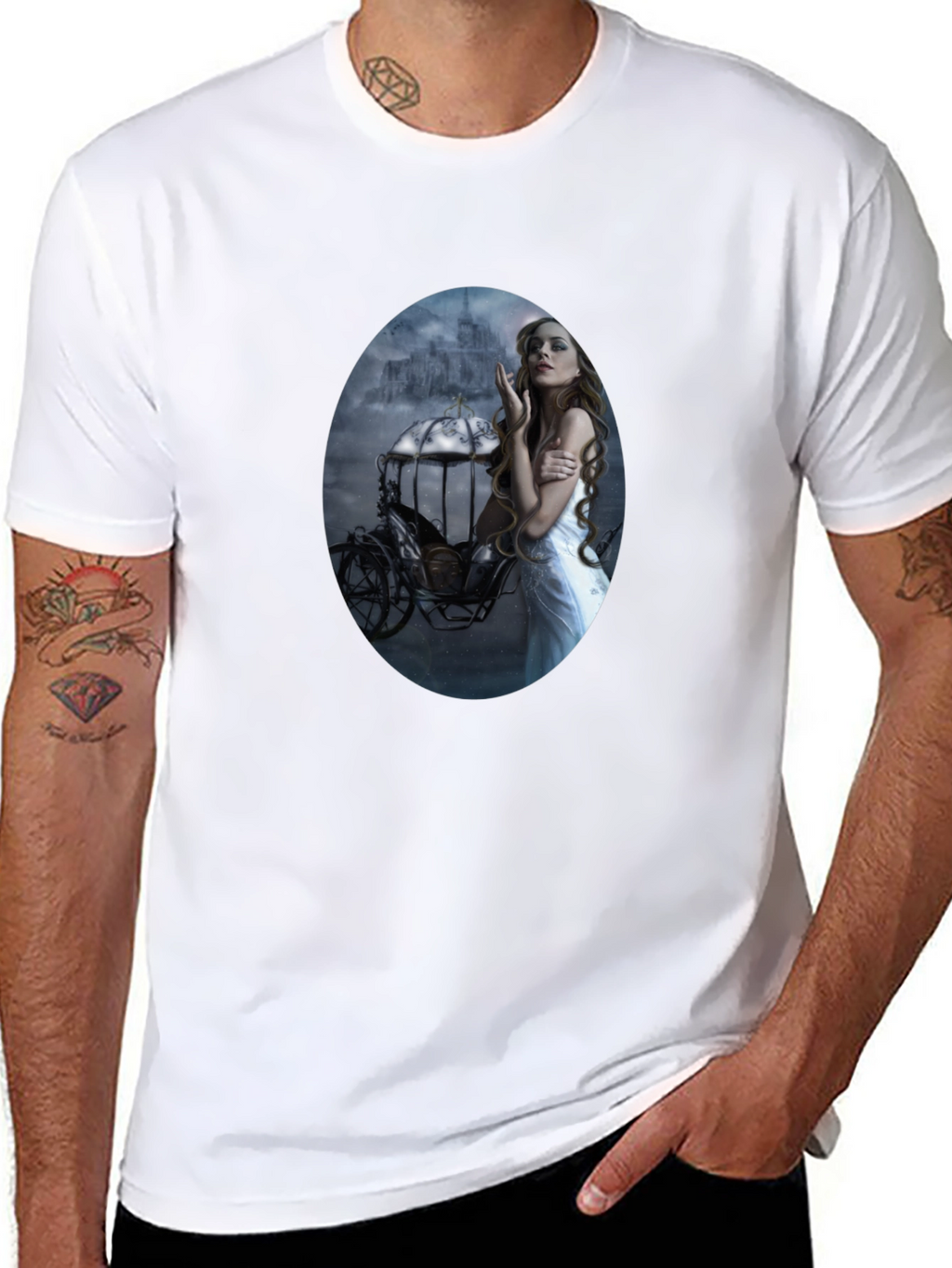 Gothic Maiden T-Shirt - Dark Fantasy Apparel