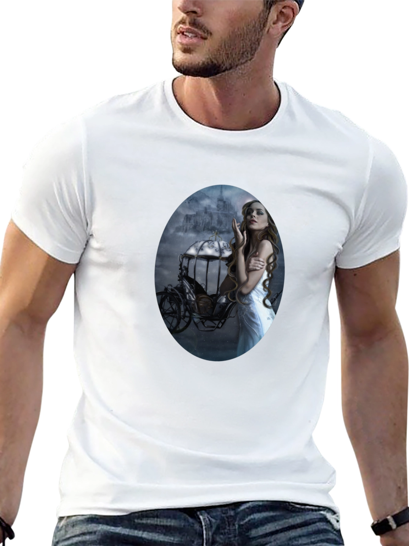 Gothic Maiden T-Shirt - Dark Fantasy Apparel