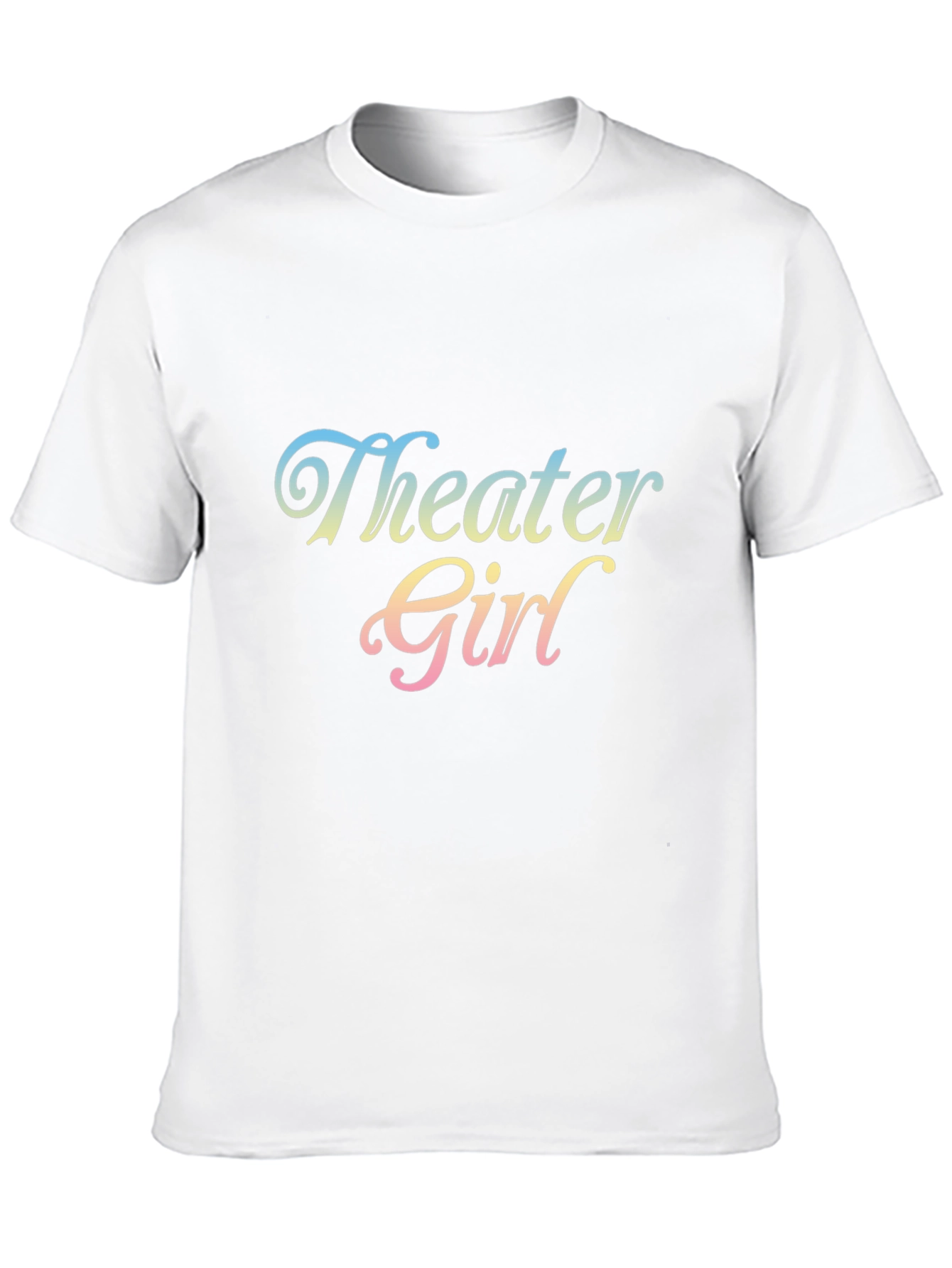 Theater Girl Rainbow Tee