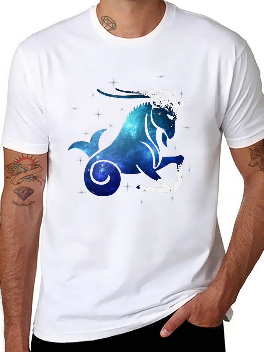 Capricorn Zodiac Graphic Tee