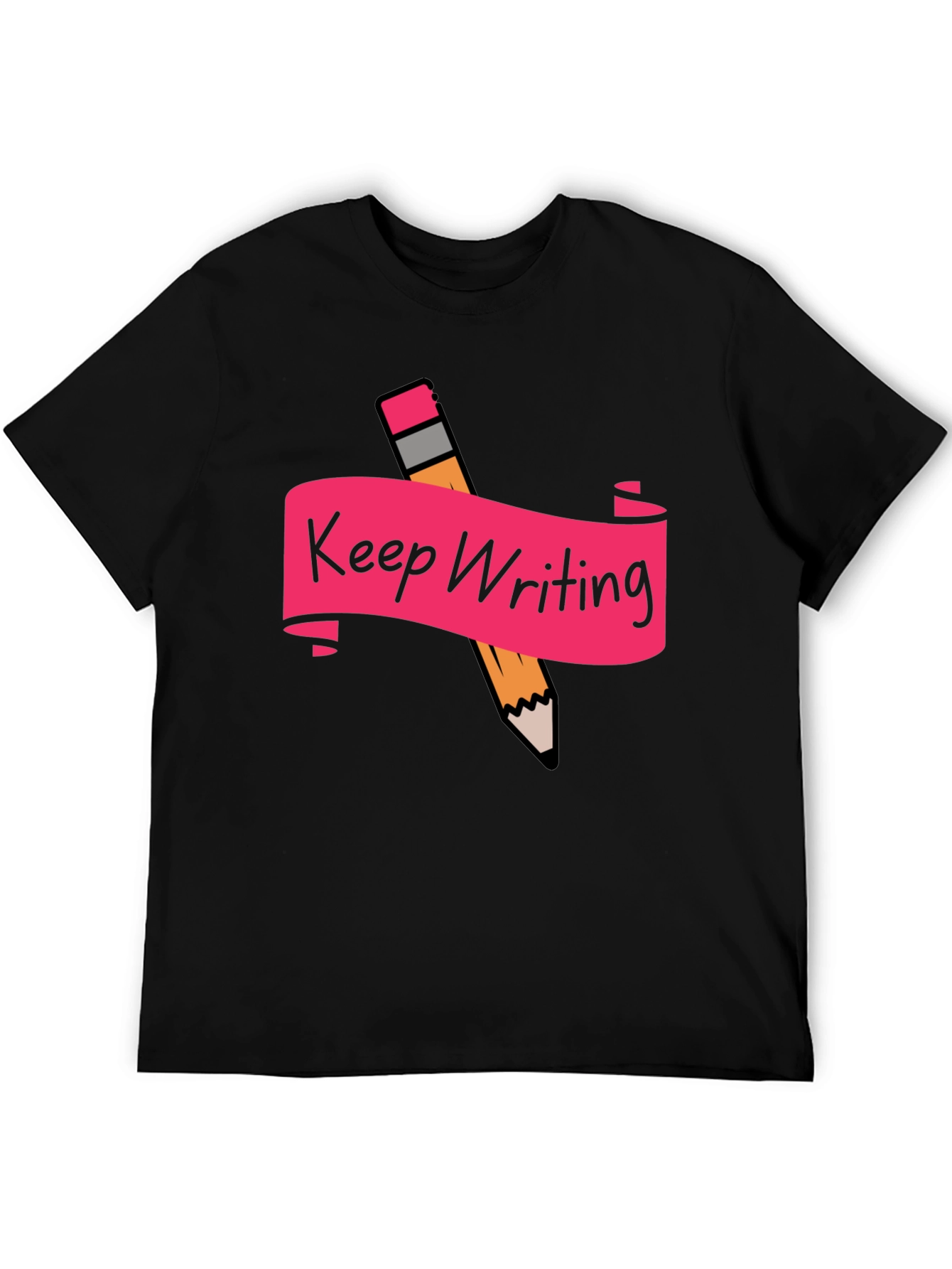 Keep Writing Graphic T-Shirt